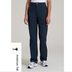 AMERICAN TALL STRAIGHT LEG CARGO CHINO IN NAVY (NWOT)